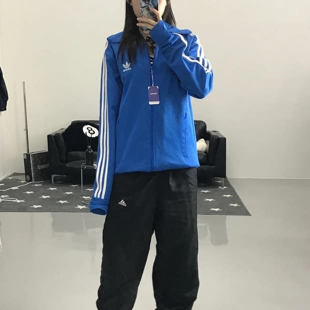 아디다스 블루 유로파 져지