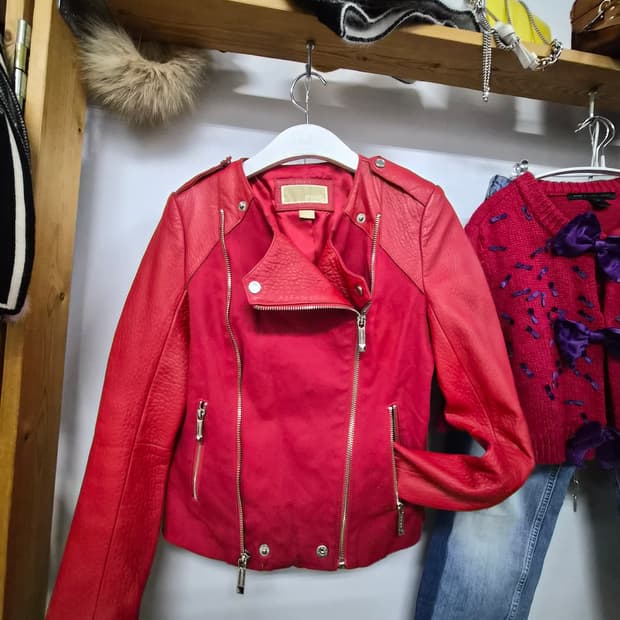 마이클코어스 라이더자켓