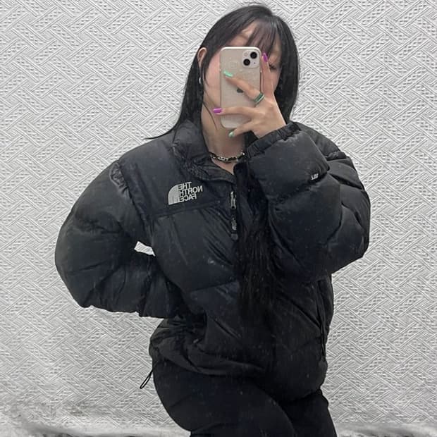 노스페이스 올드스쿨 레트로 눕시 패딩 M C07208