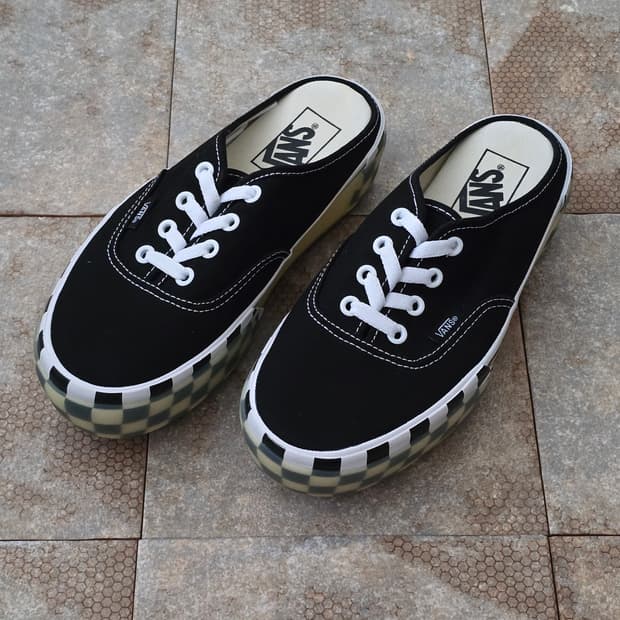 (230)반스 어센틱 스택드 뮬 체커 