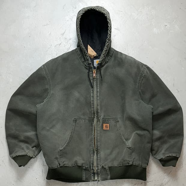 OG 칼하트 J130 액티브 자켓 칼하트 MOS 모스그린