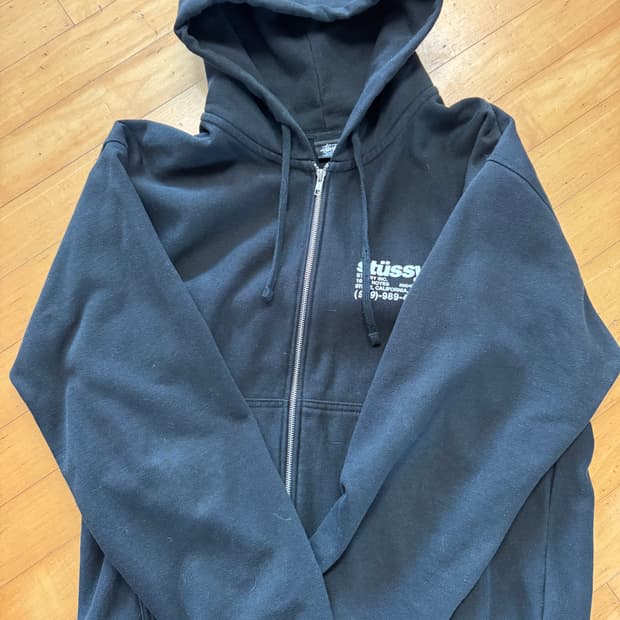 스투시dna후드집업