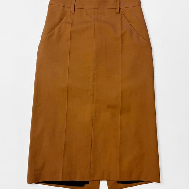 질샌더 JIL SANDER 00s 올드머니룩 울 스커트 PN5089
