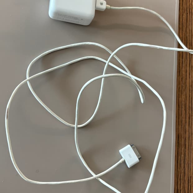 애플 30핀 정품 충전기,케이블  중고