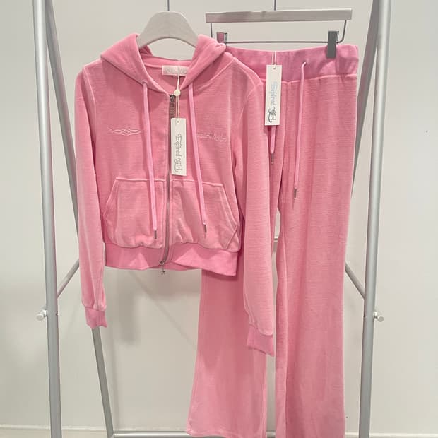 [새상품] 익스파이어드걸 벨로아 트랙 셋업 y2k 갸루 