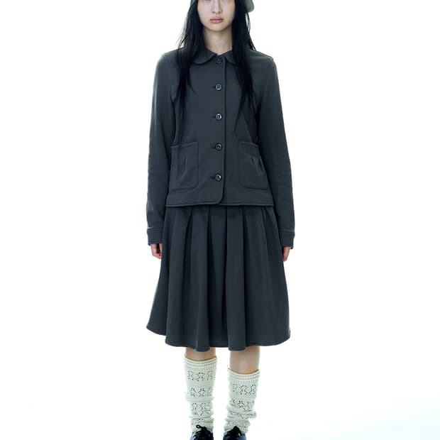 코이세이오 코지 스웨트 재킷 차콜 1사이즈