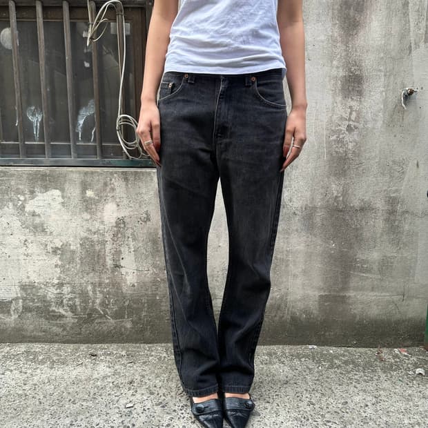 00s USA 리바이스 505 흑청 