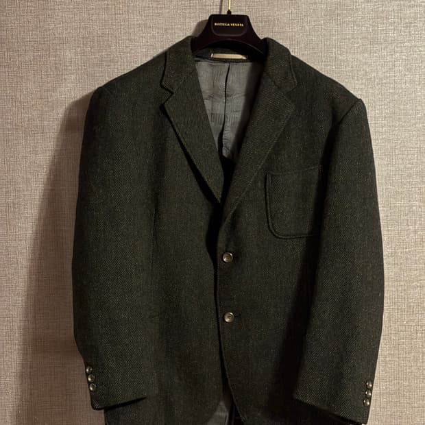 헤링본 모직 자켓 JAPAN