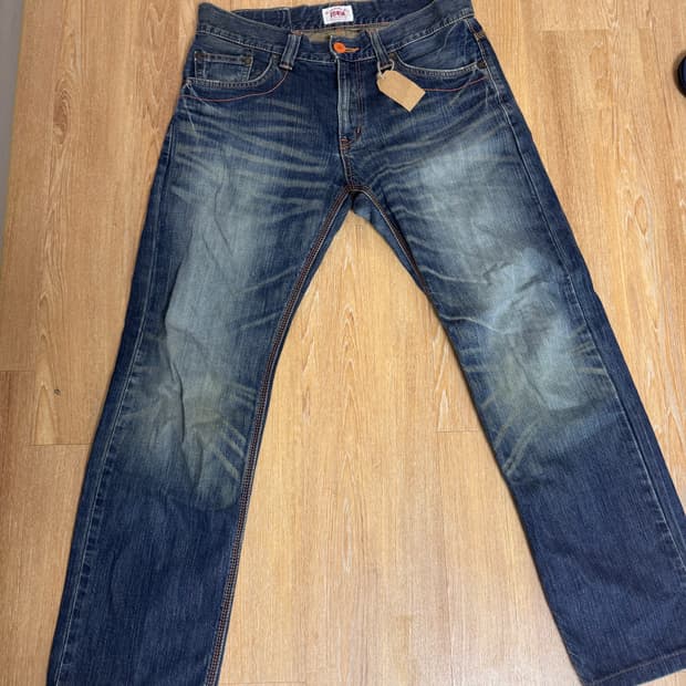 y2k 에드윈 청바지 데님 팬츠