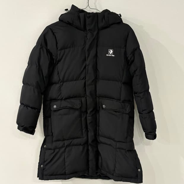 블랙야크 키즈 롱패딩 140 블랙