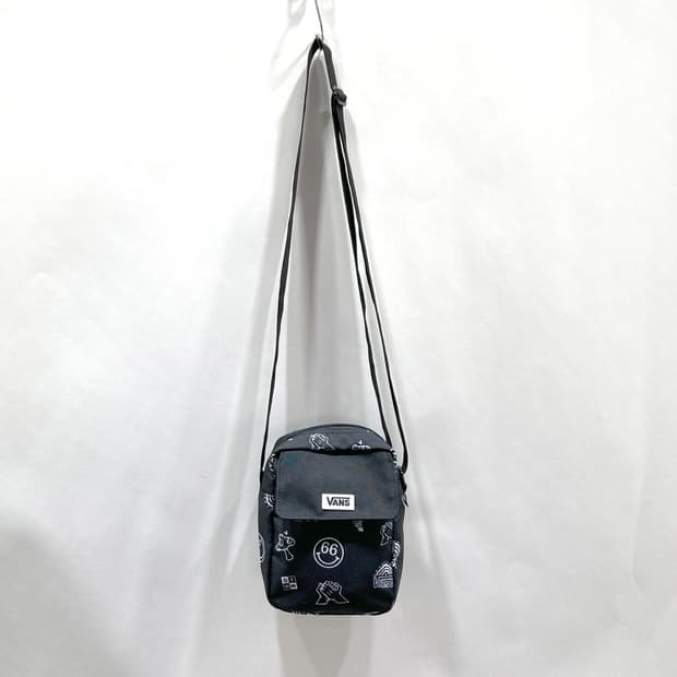 반스 미니크로스백 블랙 최상