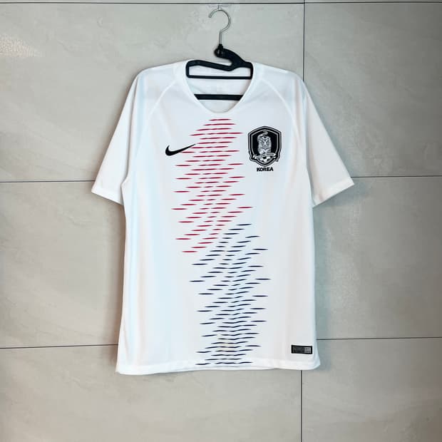 나이키 대한민국 러시아 월드컵 축구 국대 어웨이 유니폼 져지 [L] 