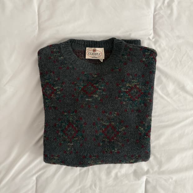 MISSONI patterned sweater 미쏘니 패턴 니트
