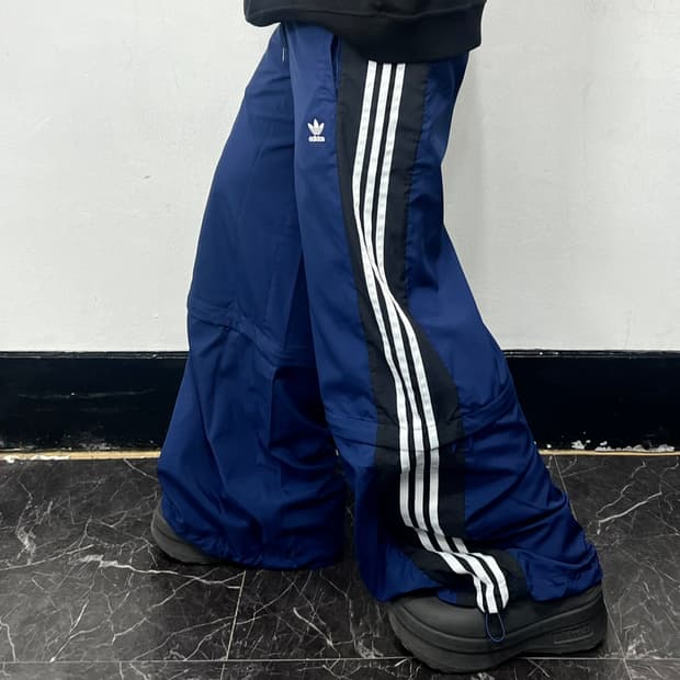 아디다스 라산트 컷 라인 와이드 트랙팬츠