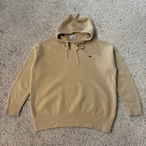 라코스테 후디 니트