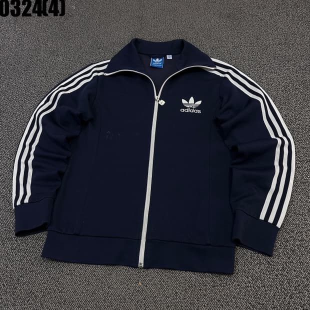 95 아디다스 유로파 네이비 트랙탑 져지 집업 자켓 0324(4)