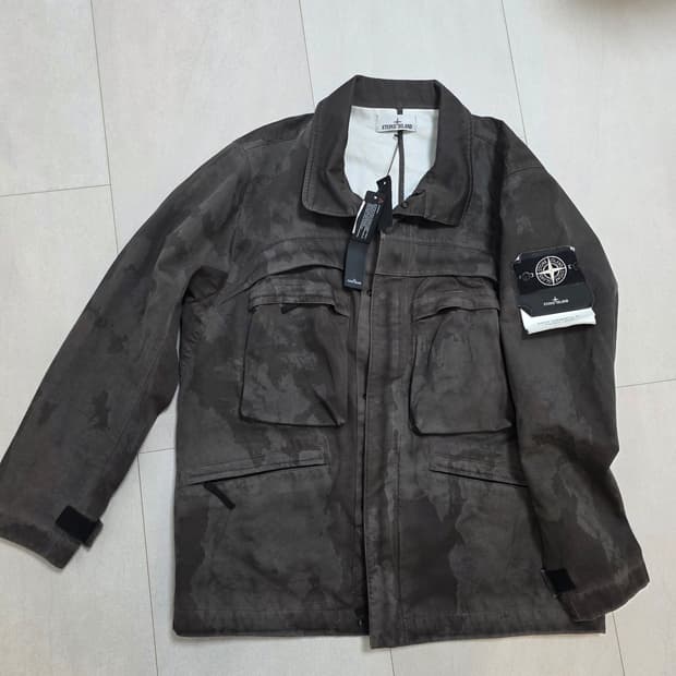 스톤아일랜드 Raso Gommato 3L Laser camo