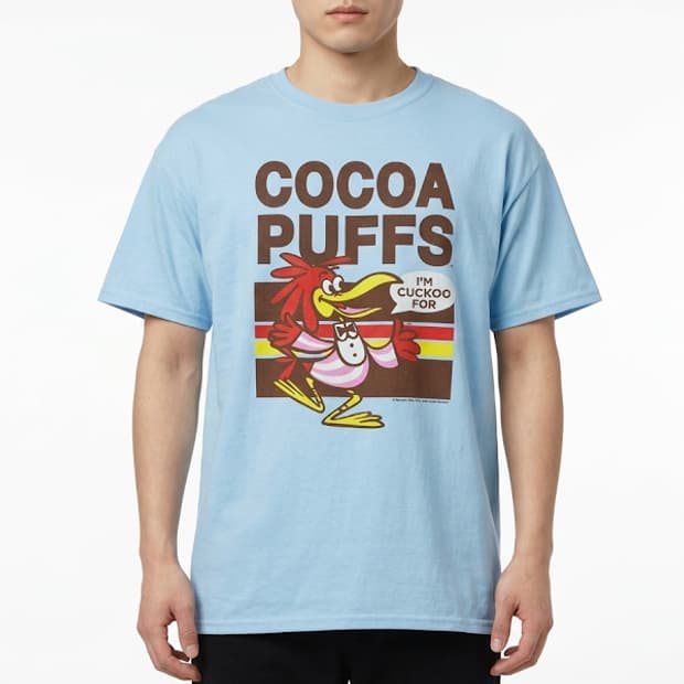 2000년대 빈티지 Cukoo for Cocoa Puffs 티셔츠