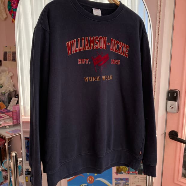 디키즈 Dickies 네이비 맨투맨