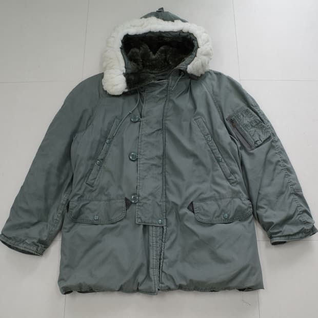 86년 미공군 USAF N-3B 플라이트 파카 (Greenbrier) 