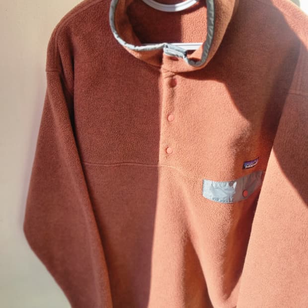 파타고니아 신칠라 버건디 브라운 멕시코산