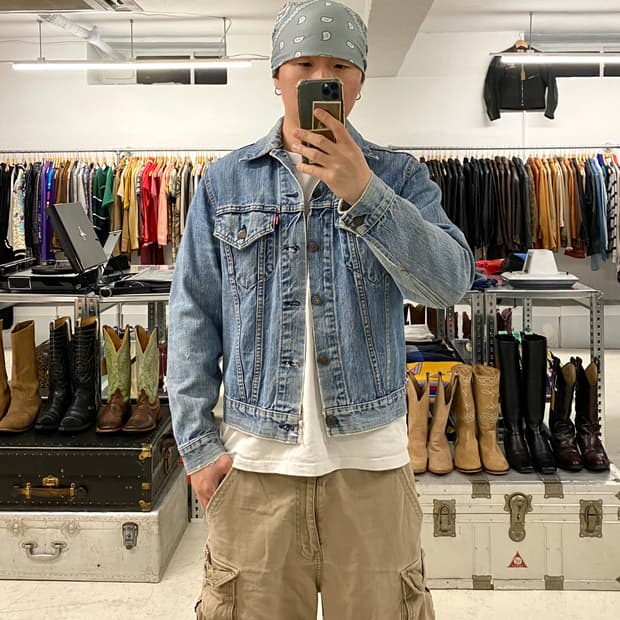 70s LEVI'S USA denim jacket 리바이스 70년대 데님