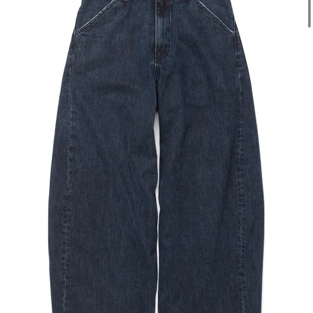 해칭룸 와이드 커브 진 데님 5