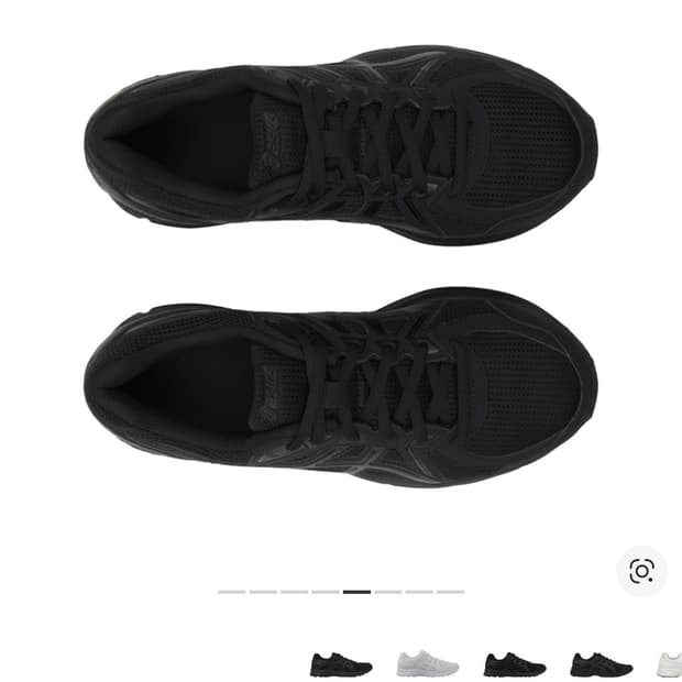 아식스 조그 100 2 블랙 - 4E 엑스트라 와이드