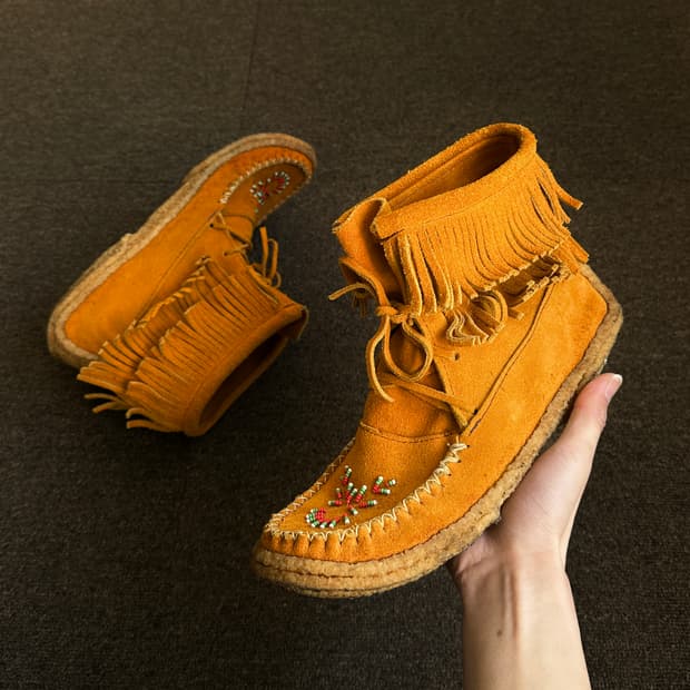 Yuketen 프린지 디테일 모카신