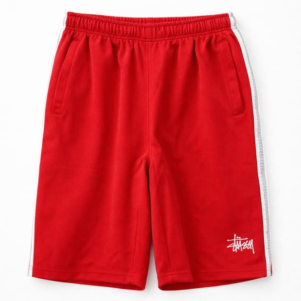 빈티지 스투시 더블 레이어 저지 쇼츠 L