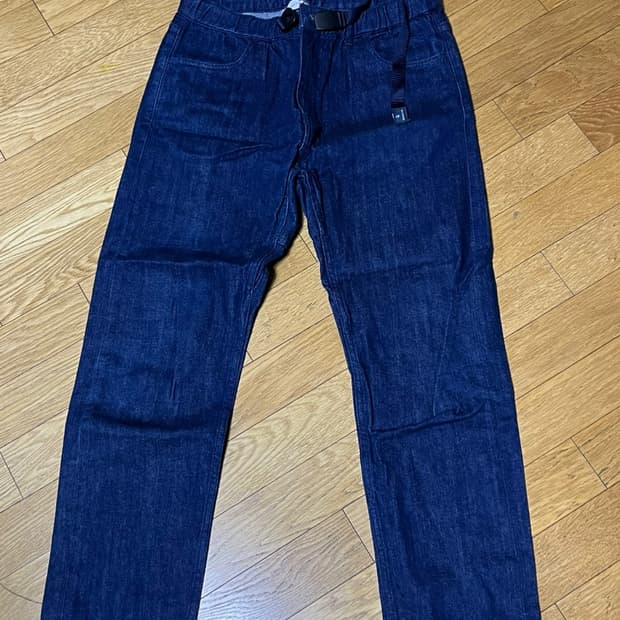 그라미치 오디너리핏츠 콜라보 데님 팬츠 루즈테이퍼드 클라이밍 아메카지