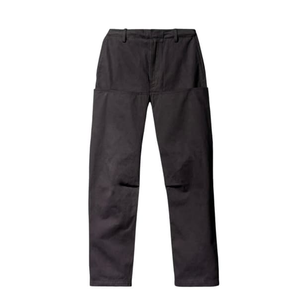 Yeezy 이지 발렌시아가 사틴 카고 팬츠 블랙