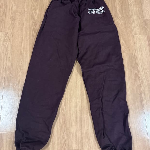 도넛리벤지 스웻팬츠 와인 3사이즈