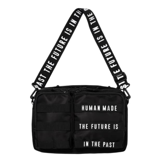 휴먼메이드 밀리터리 파우치 라지 블랙