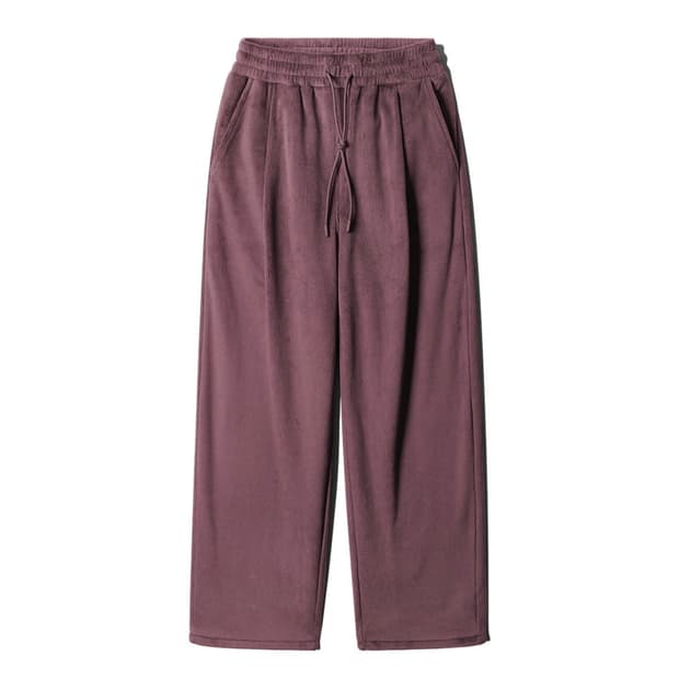 더블유브이프로젝트 코듀로이 와이드 팬츠 다크핑크M