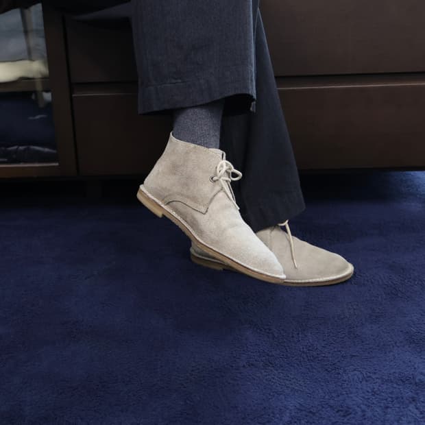 Margaret Howell suede chukka