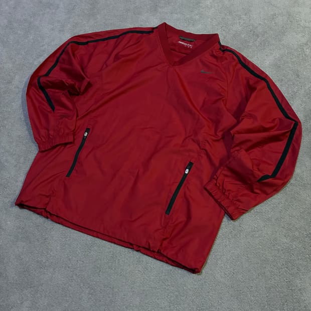 나이키 골프 웜업 버건디 L