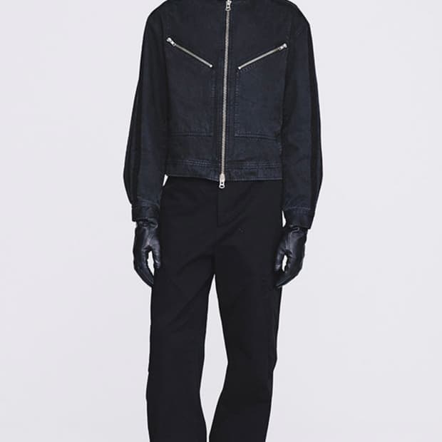 토니웩 / 가먼트다잉 코튼 카프레이서 자켓 / XL