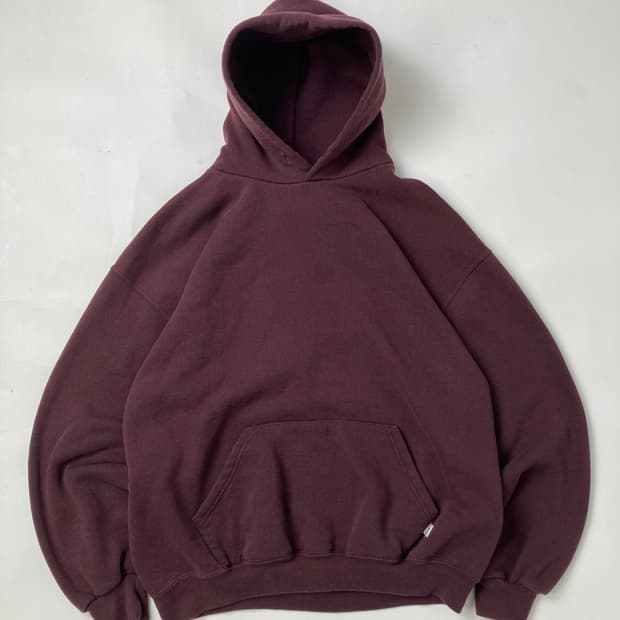 90s Russell Hoodie (deep plum)