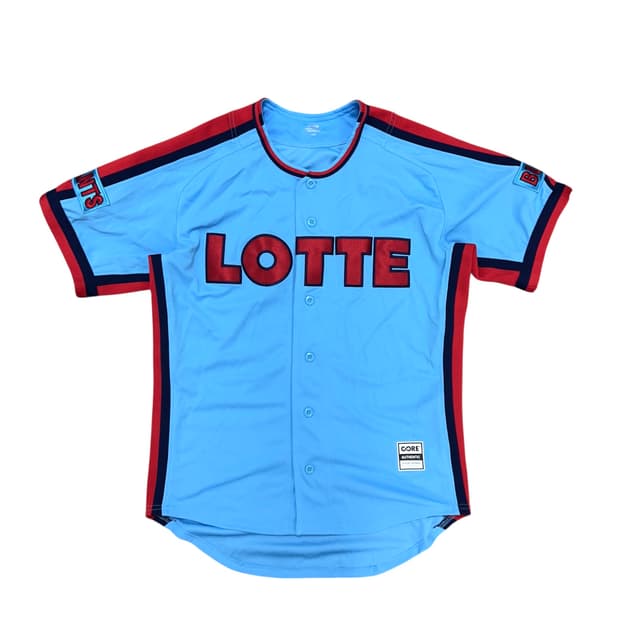 롯데자이언츠 스머프 노마킹 유니폼(100)