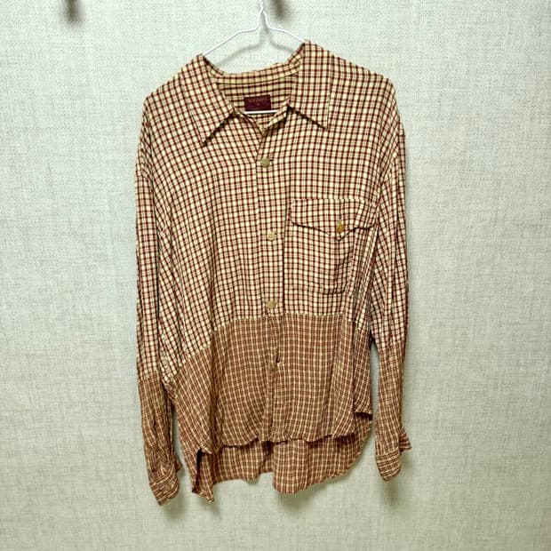 80s Dezert + 체크셔츠
