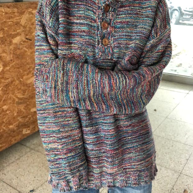  knit pullover / burden