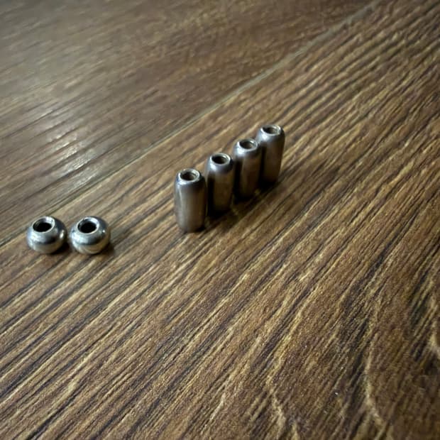 고로스 가죽디와이용 925 실버비즈 xl 6개 세트