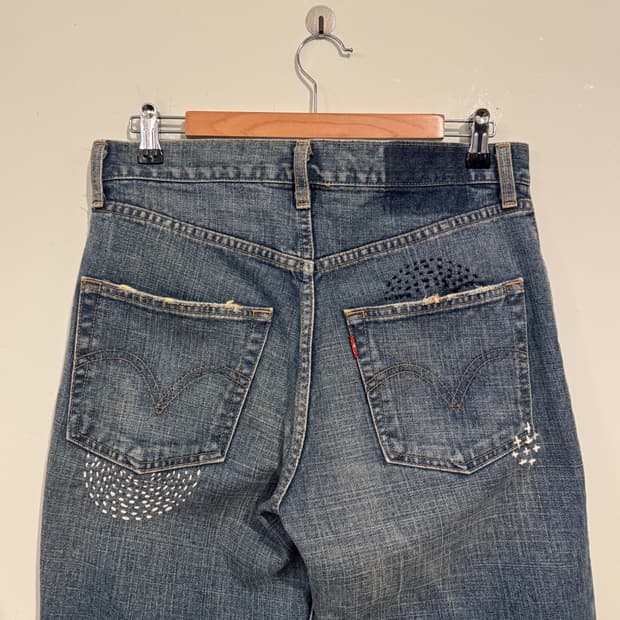 Levi's 503BXX Japan sashiko custom