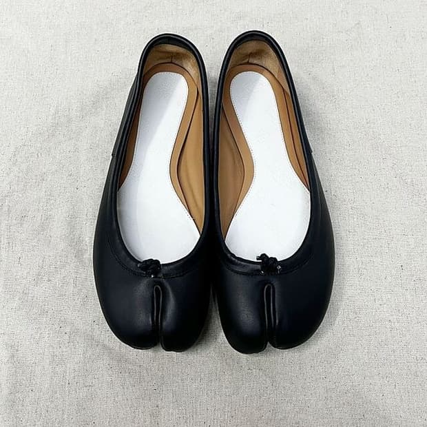 메종 마르지엘라 타비 플랫슈즈