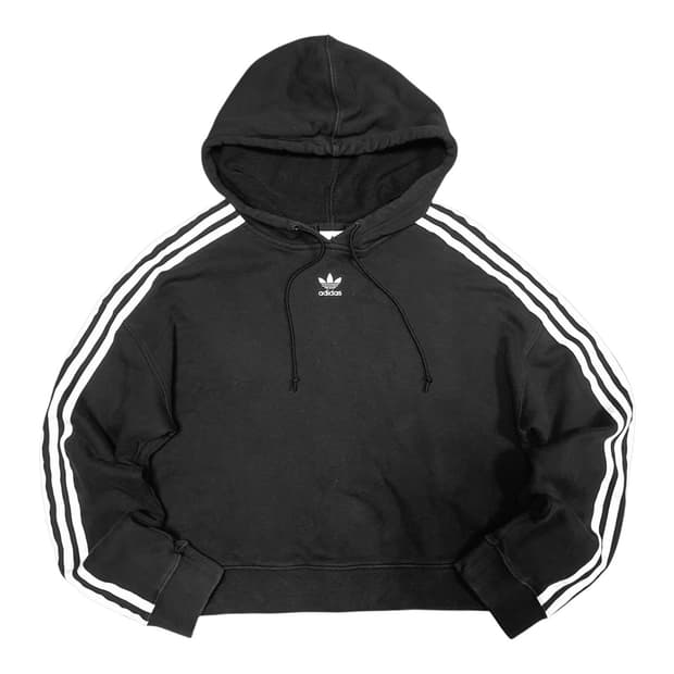 ✨ (바배) 아디다스 오리지널 크롭 후드티