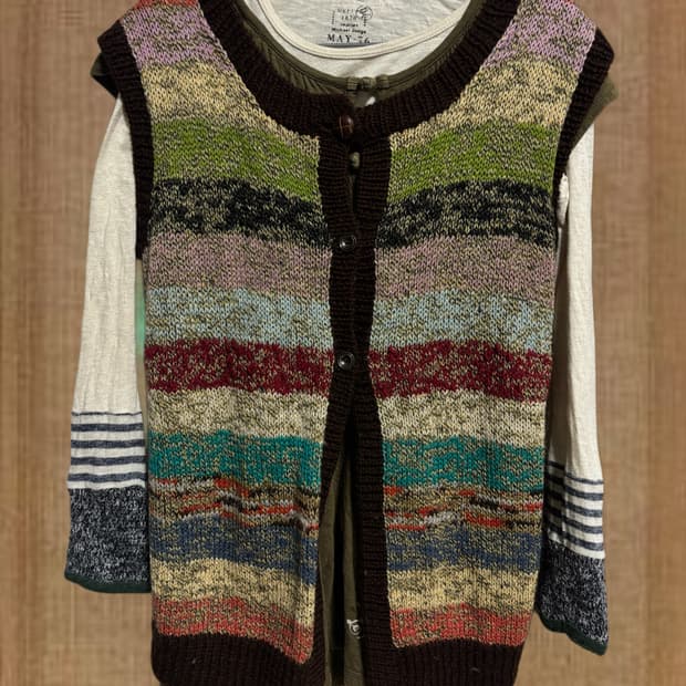 빈티지 히피 모리 상의 세트 (3pcs set)