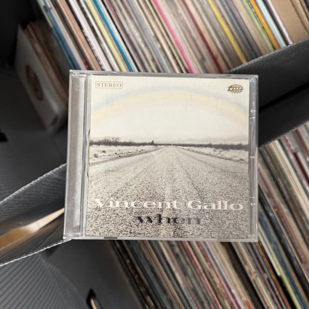 포크 락 다운템포 Vincent Gallo - When 빈센트 갈로 CD