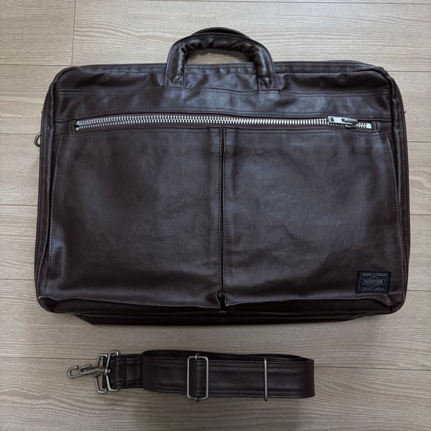 요시다포터 porter 2way 브리프케이스 프리스타일 브라운 노트북가방