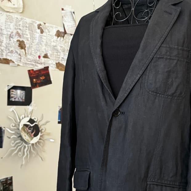 Dkny dark black  jacket